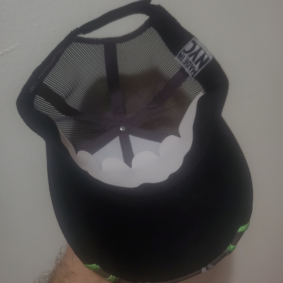 FDNY Fire Department City of New York Official Baseball Cap Hat NWT Green - Picture 2 of 3